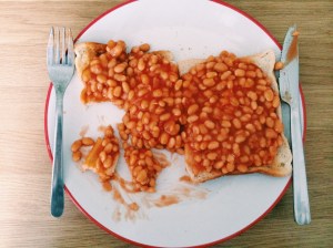 Beans on toast.